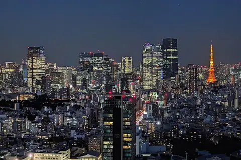 Roppongi at night, Tokyo